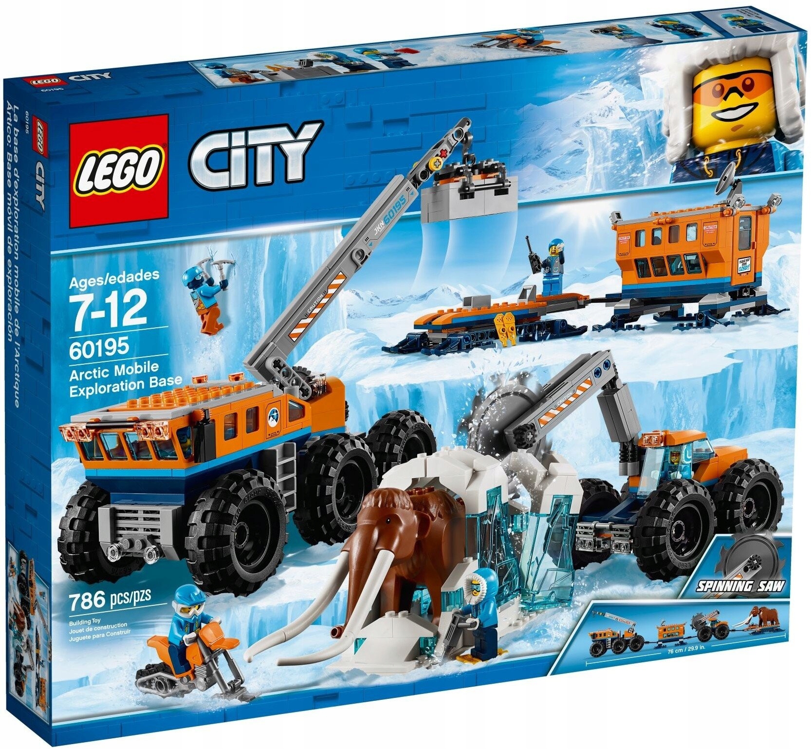 Lego City 60195 Arktická mobilní základna Nové