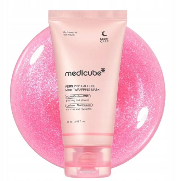 Pdrn Pink Kofeinová noční zábalová maska, 75 ml maska na noc