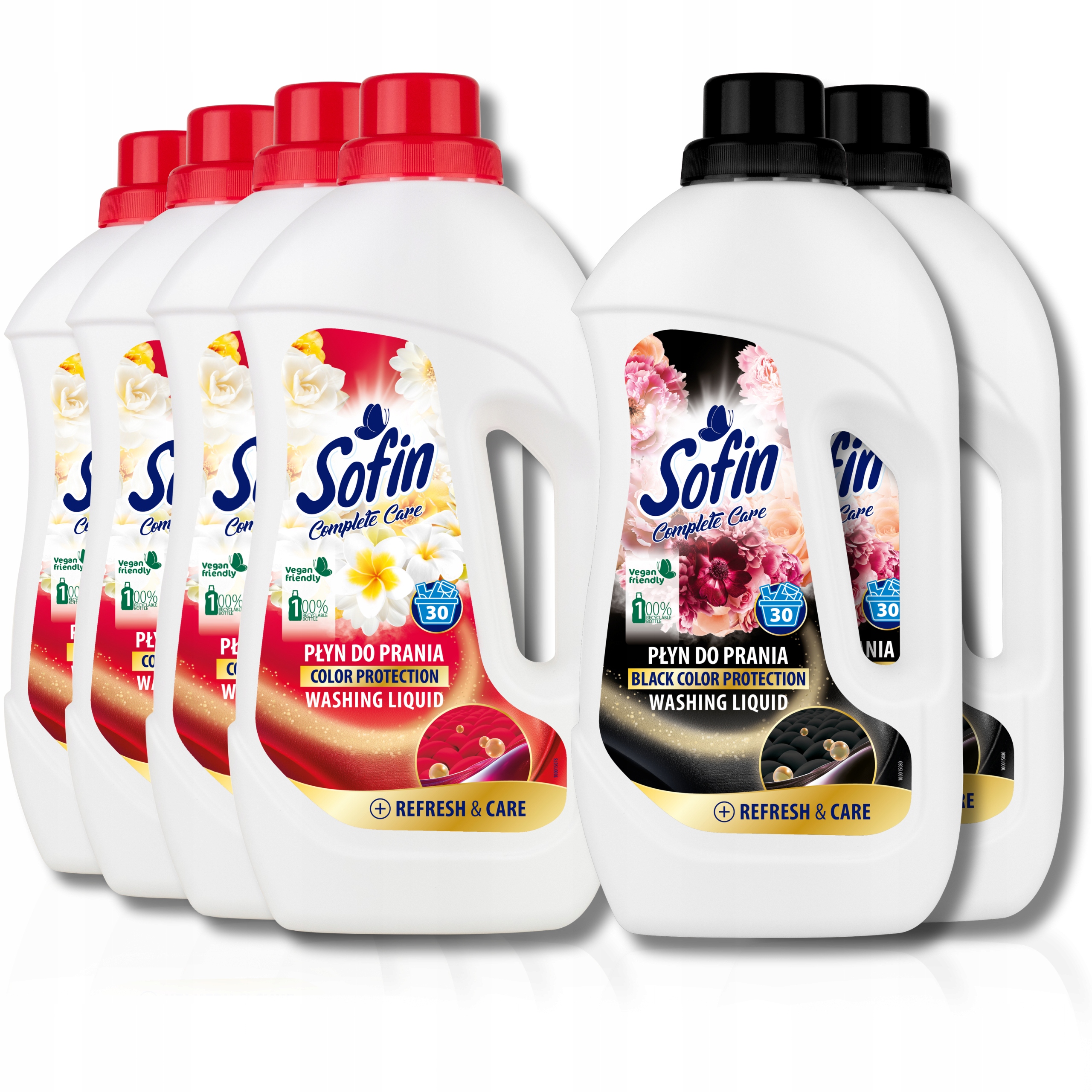 Levně Sofin Tekutý prací prostředek Color Black Mix 9 l 180 praní