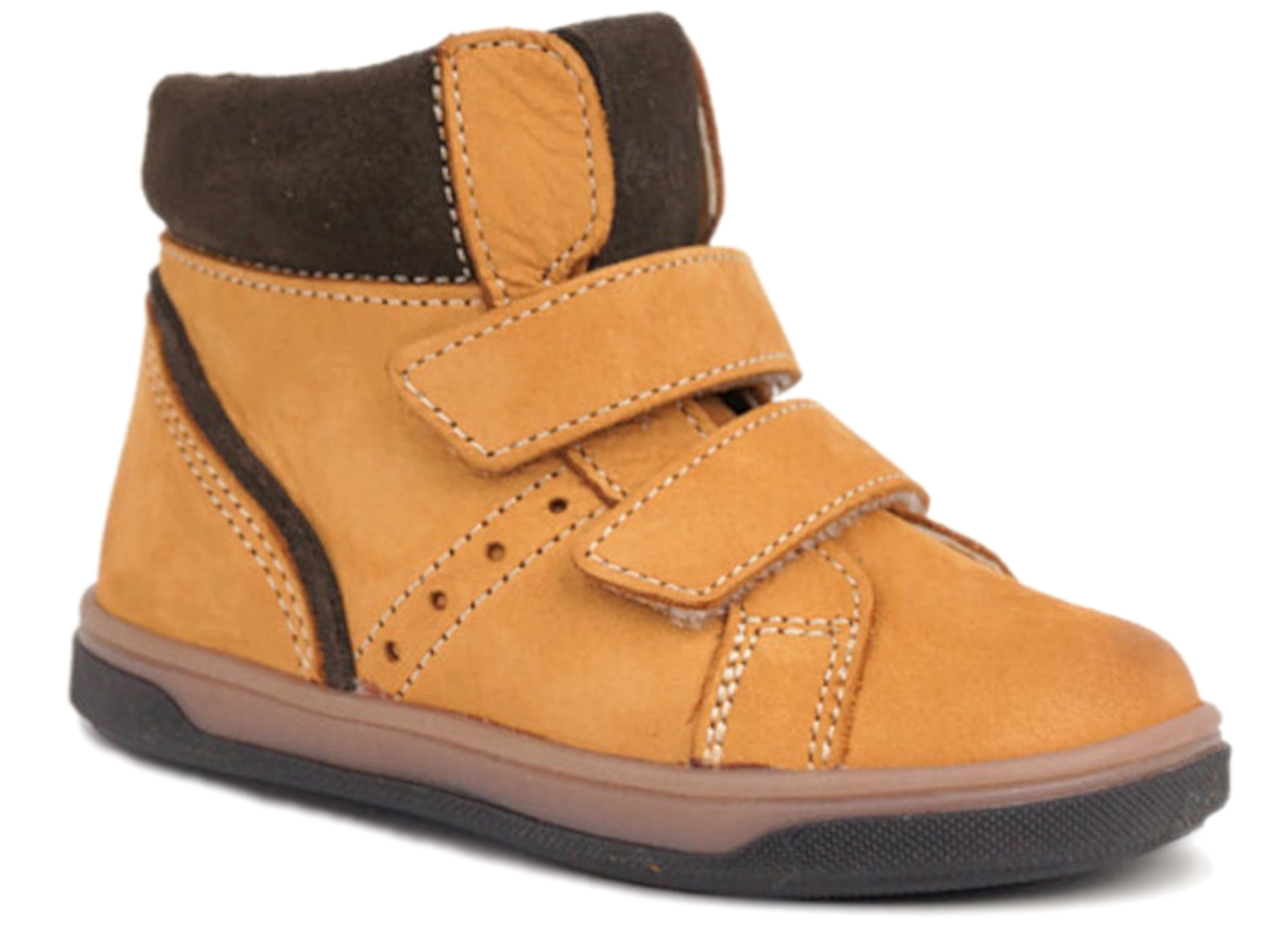 Emel buty E2729 Roczki Trampki chłopięce R 21 brąz