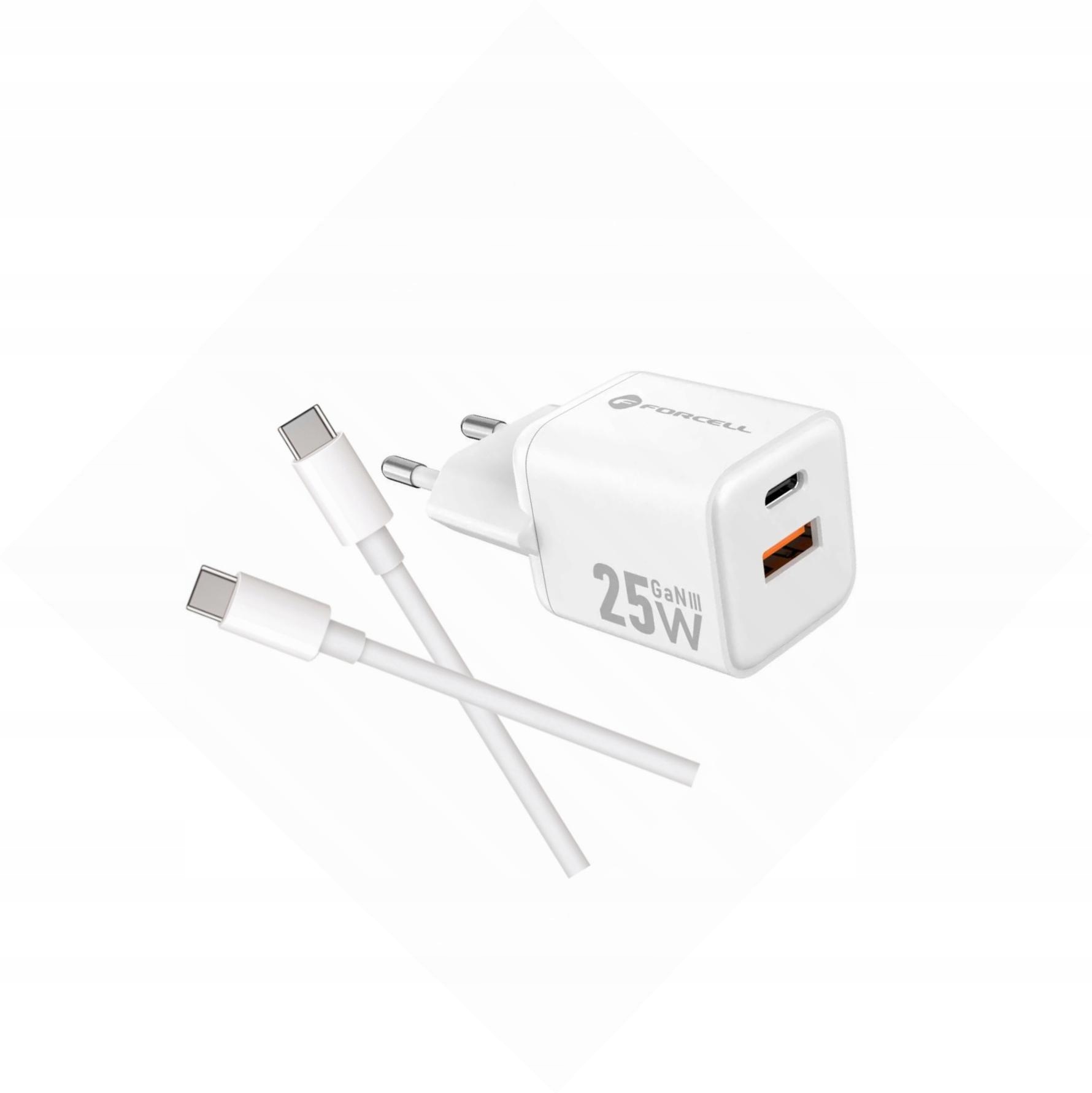 Szybka ładowarka Gan 25W z długim kablem Usb-c do Samsung Galaxy A13 5G