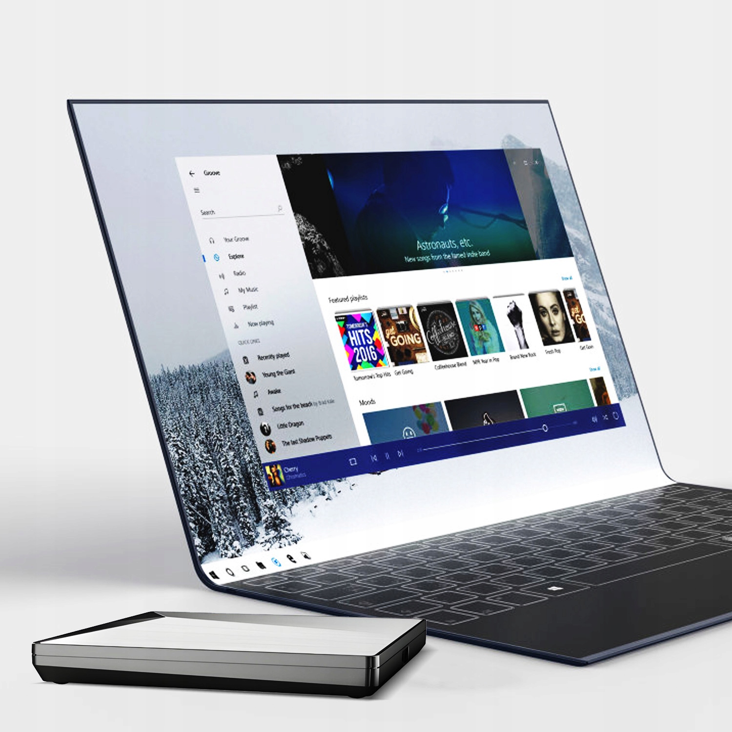 SZYBKI Napęd CD-R/DVD-ROM/RW zewnętrzny USB-C 3.0 nagrywarka ODTWARZACZ 2w1 Typ napędu zewnętrzna