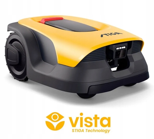 Robotická kosačka Stiga Vista A 25V, šírka kosenia 18 cm, plocha do 2500 m