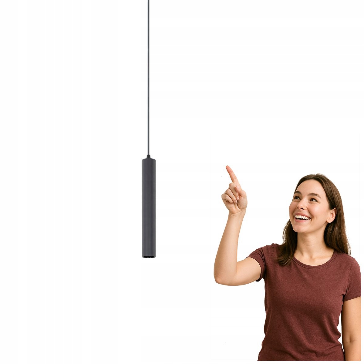 Závesná Led lampa Magnetic Rinet 12W čierna 3000K Italux