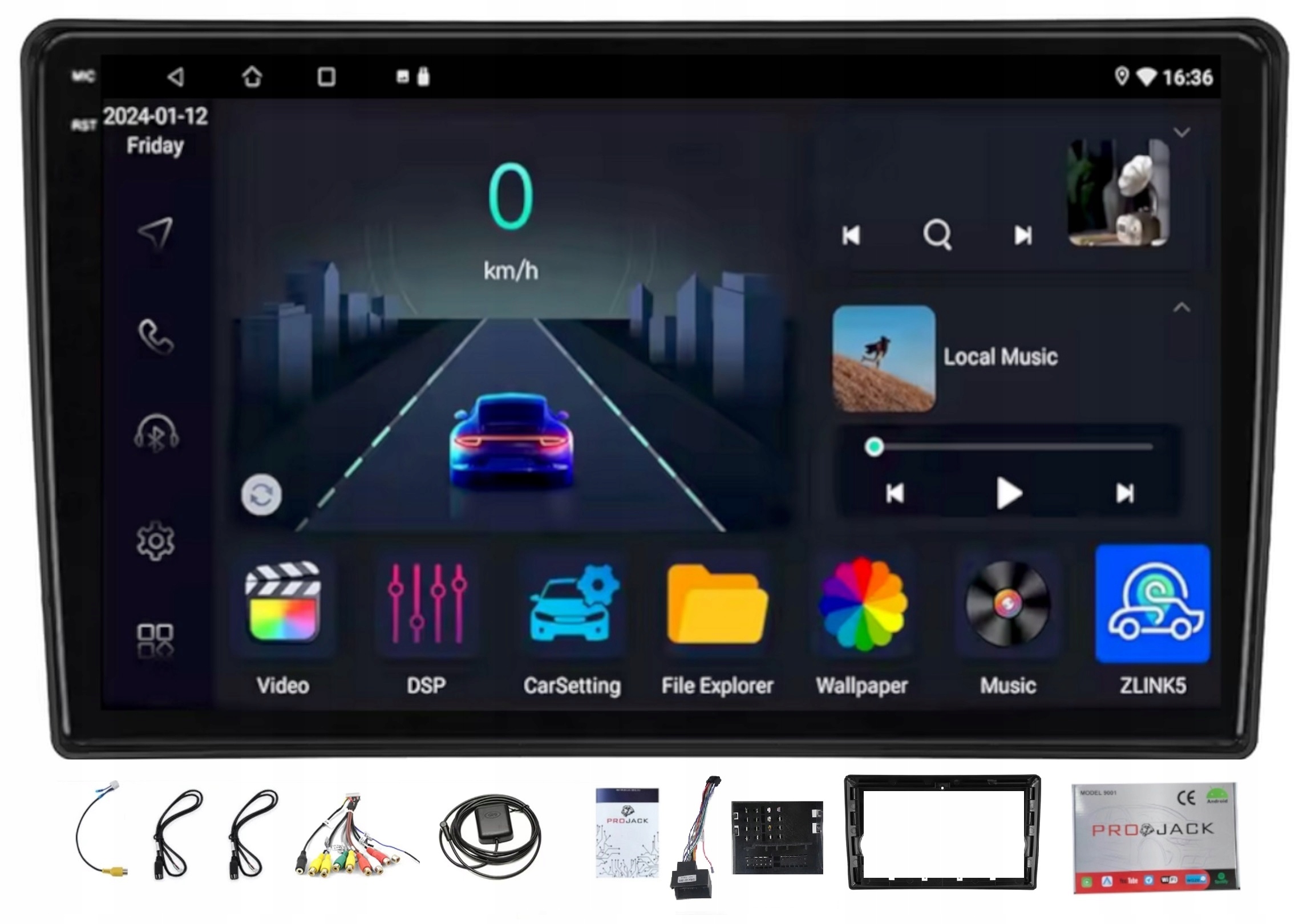Gps Navigace C-max Kuga Focus S-max Wifi Carplay Usb 4GB 64GB