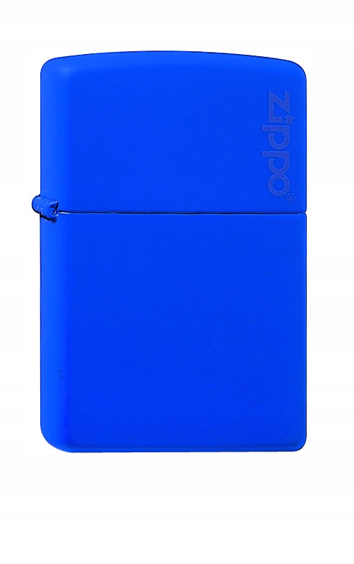 Originální zapalovač Zippo modré matné logo