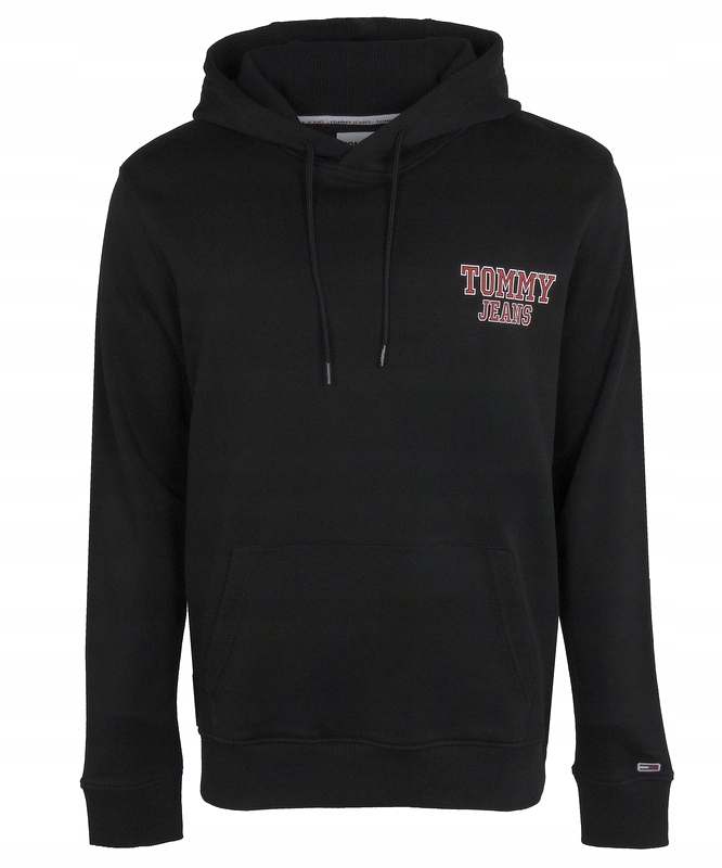 Tommy Jeans pánská mikina s kapucí, černá, L