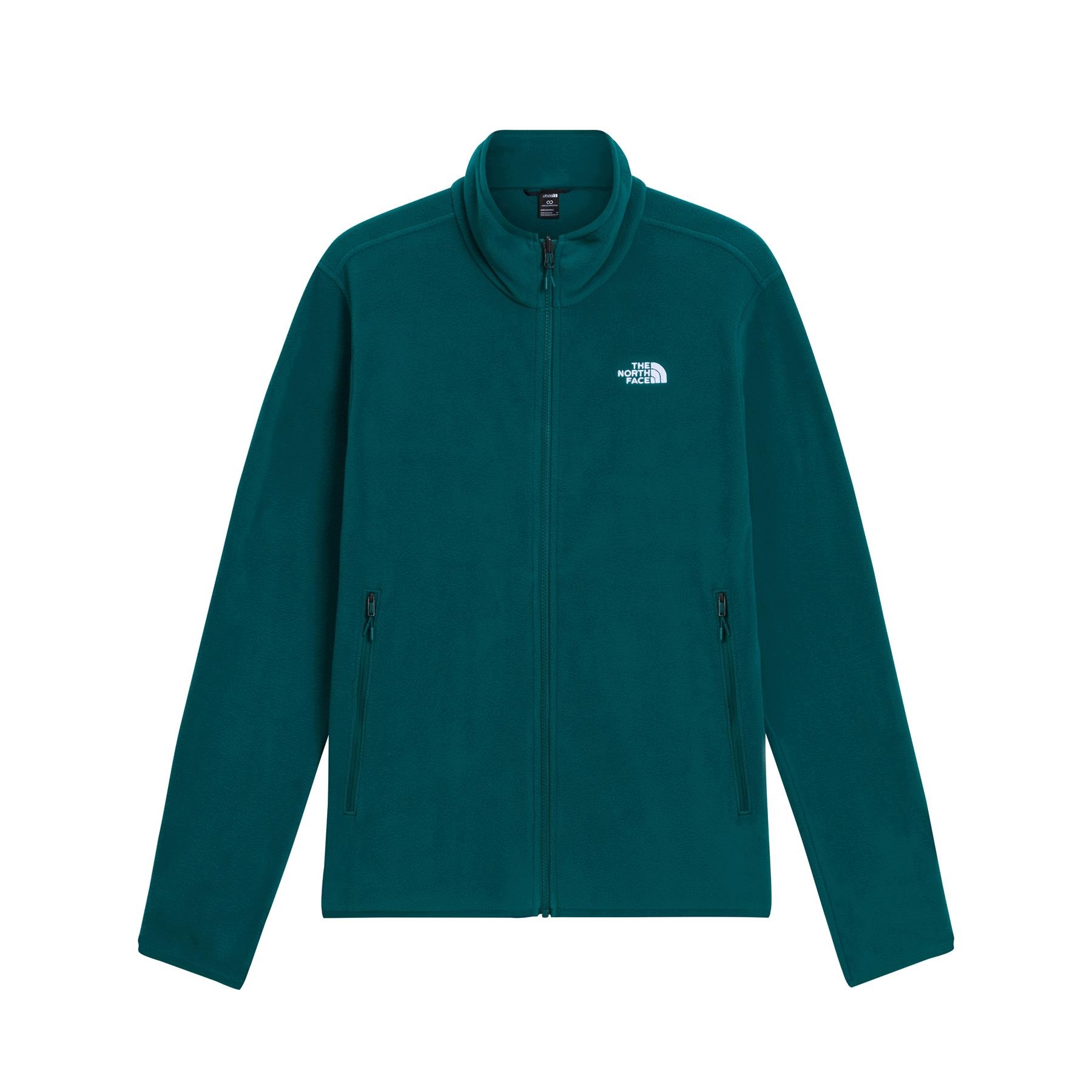 Polar męski The North Face Glacier Fleece zielony NF0A8D0RN4J r XXL
