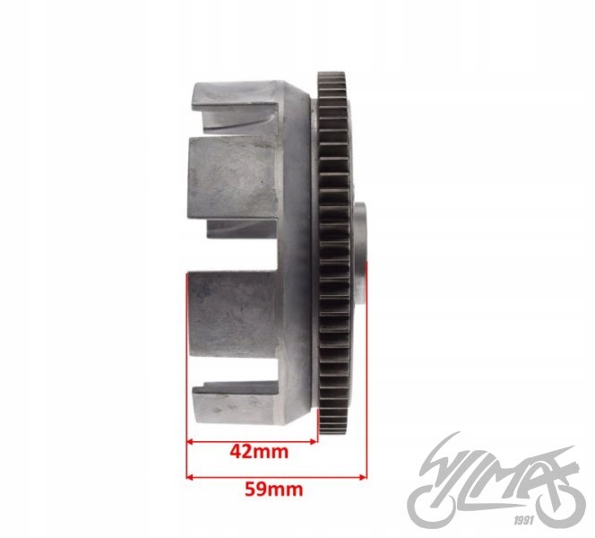 KOSZ SPRZEGLA ATV 250 STXE EAN 3857392732364