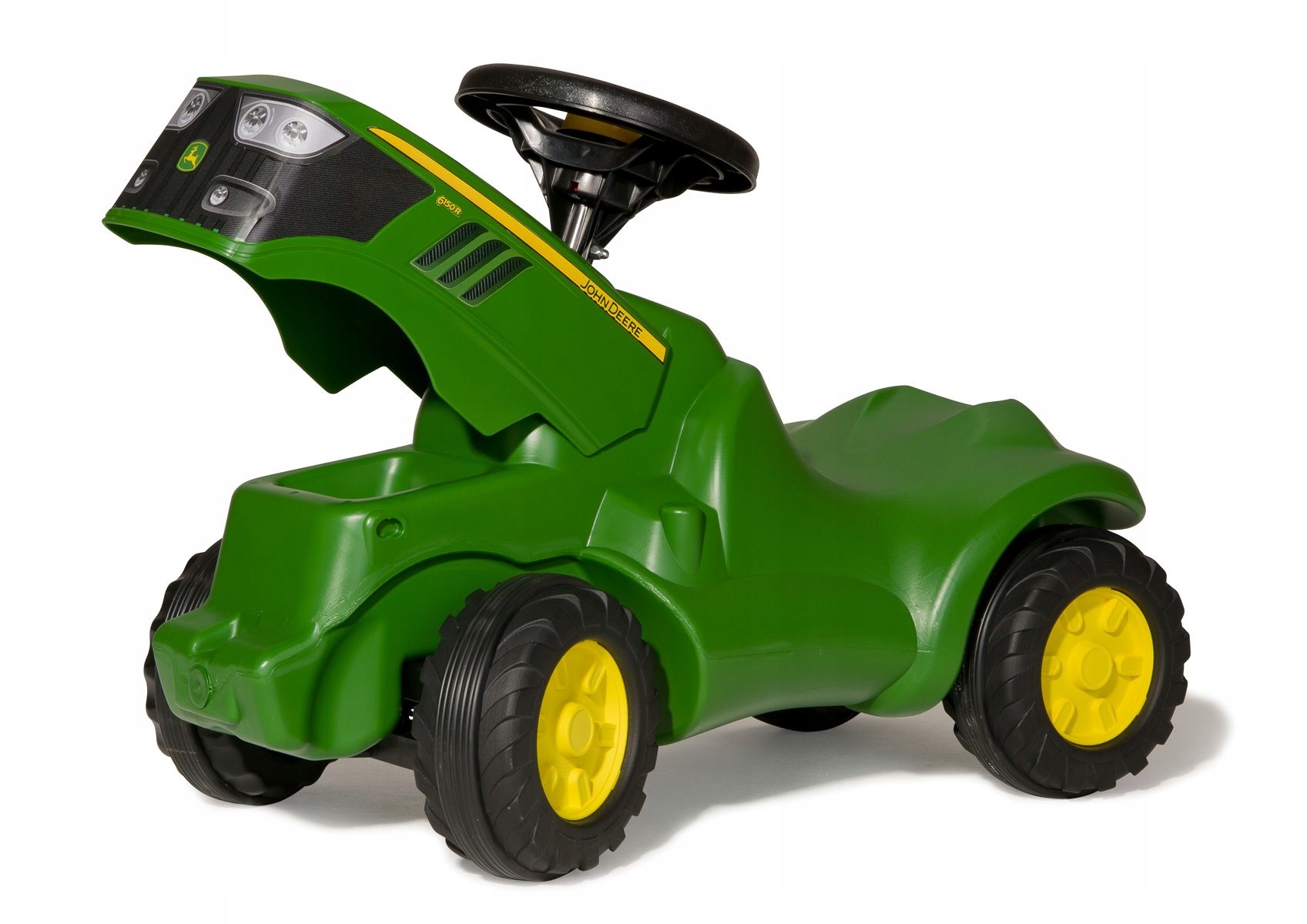 Zabawka RollyToys traktor John Deere 6150R jeździk do piaskownicy
