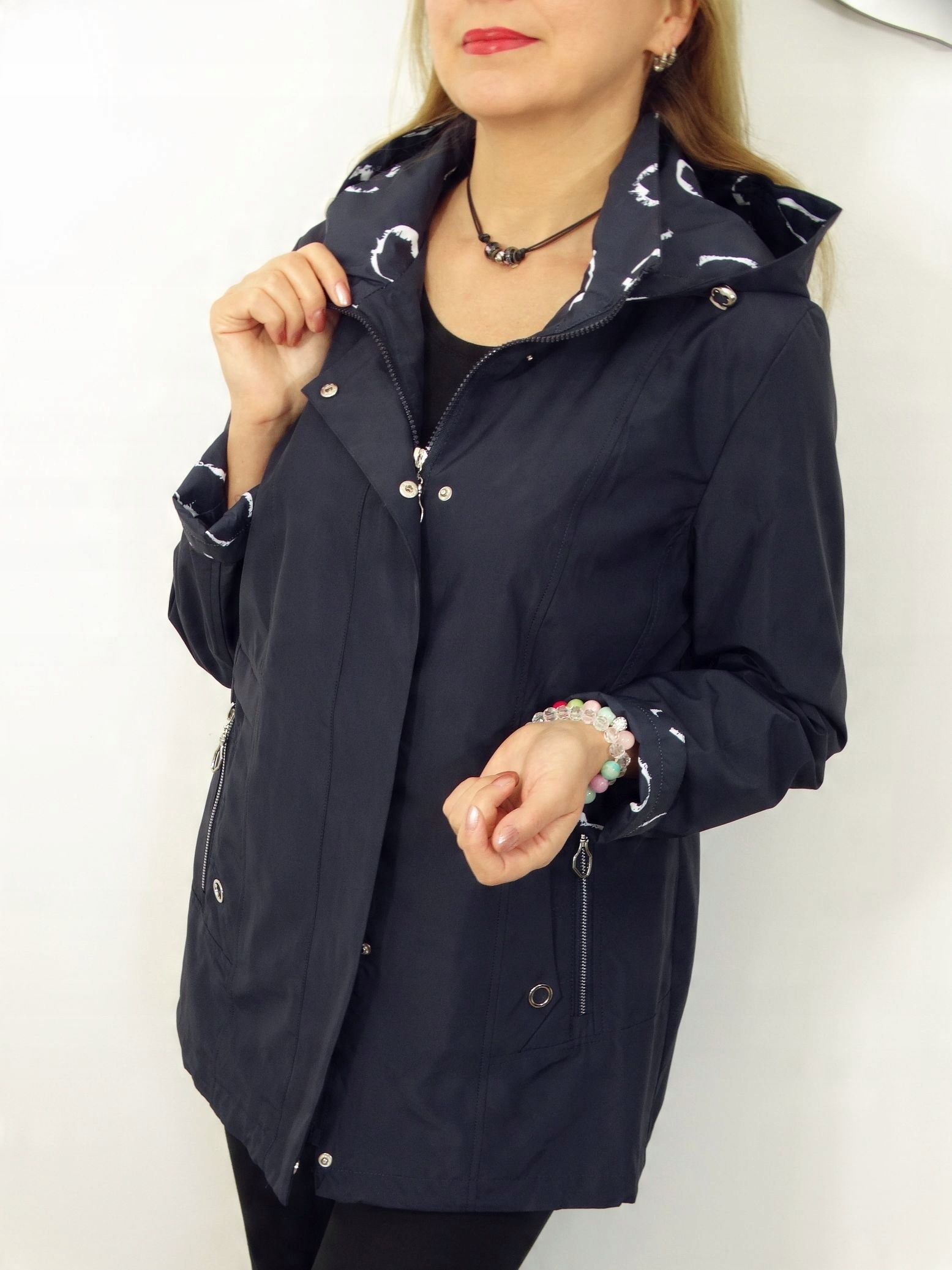 

Kurtka Parka Wiosenna Letnia Dotsplus 62 11XL