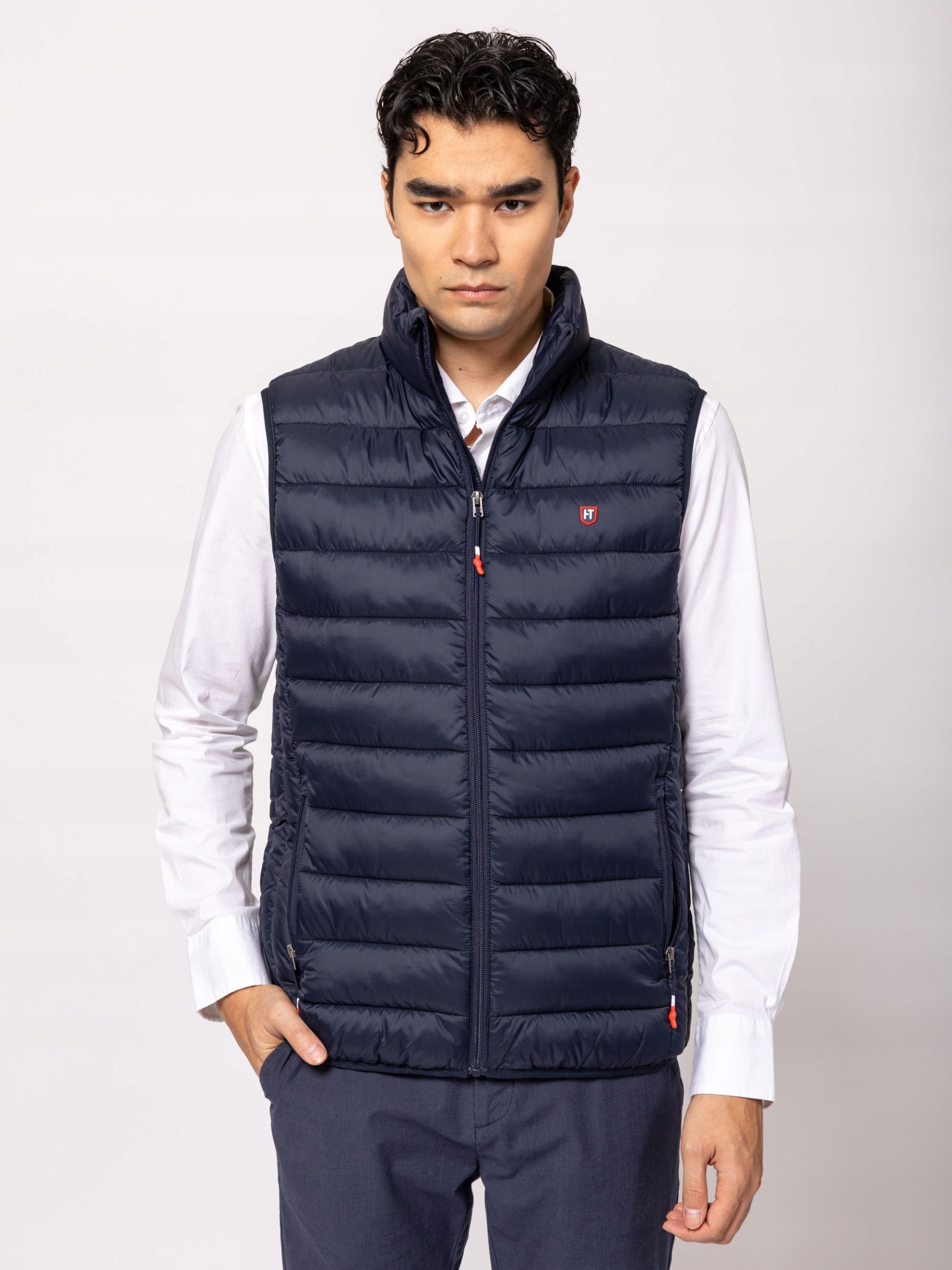 Heavy Tools Pánská Vesta Bez Rukávů WITTYS25 Navy Tmavě Modrá M