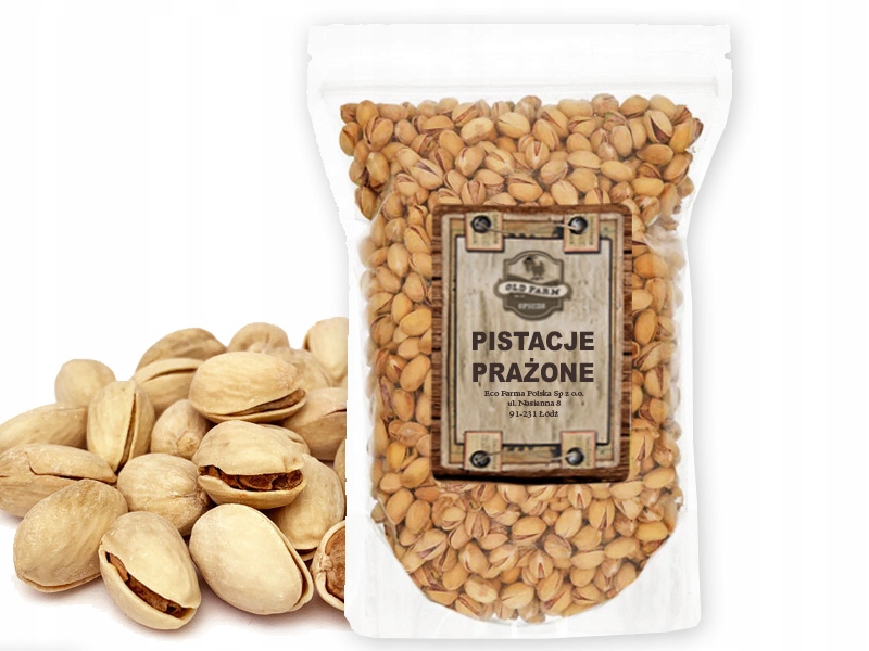 Levně Přírodní Pražené Solené Pistácie 1 Kg