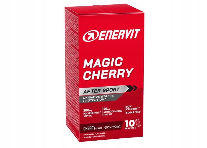 Enervit regenerační Magic Cherry After Sport 10x9g trpká višeň