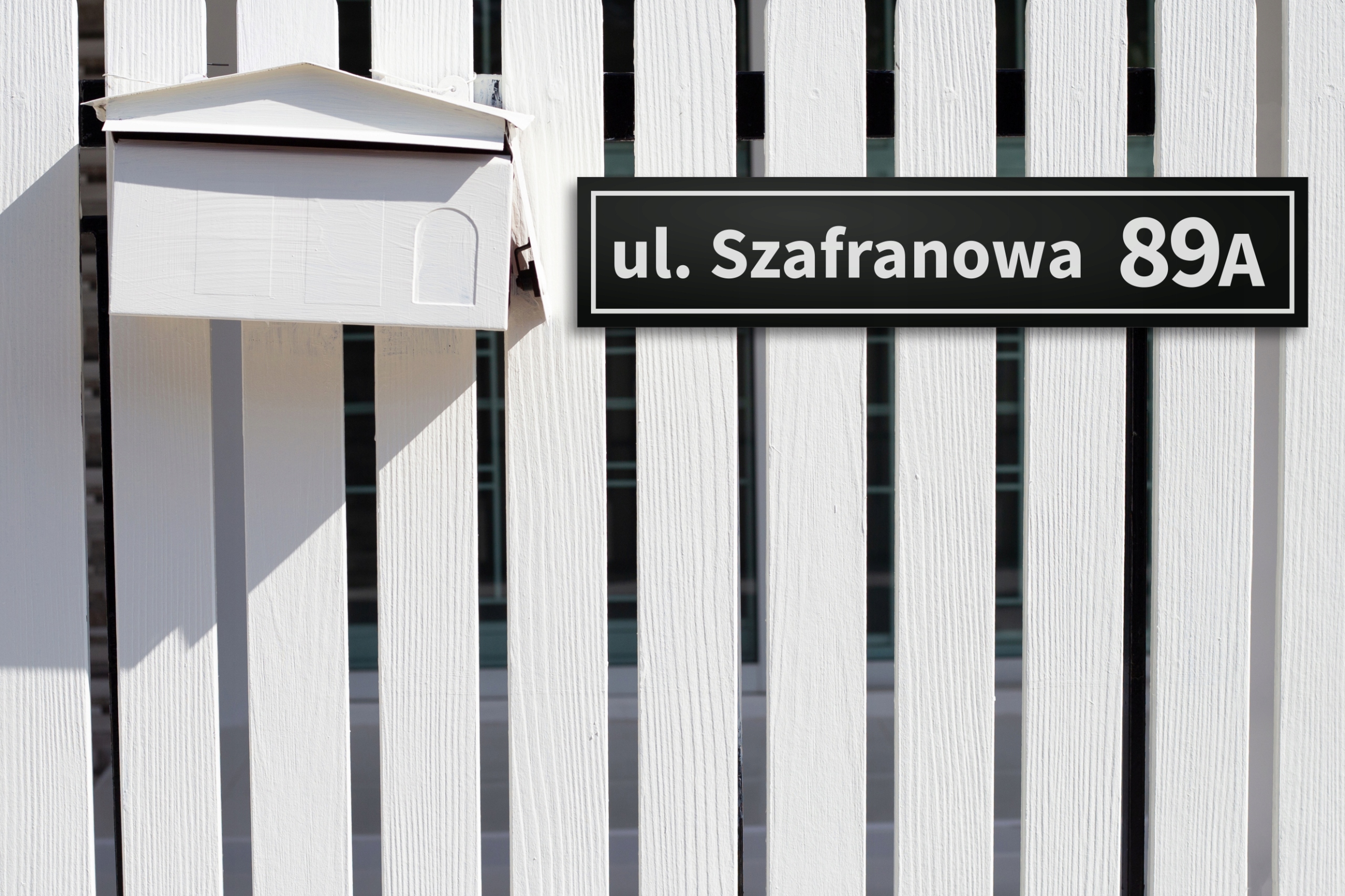 Nr domu tabliczka adresowa ALUMINIUM-CZARNY-MAT-7 Marka inna