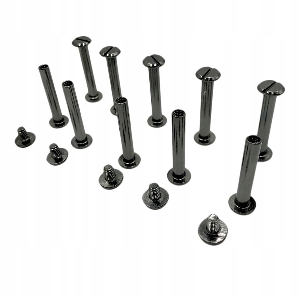 Słupy Wiążące śruby Nity Model do DIY Skórzane buty Kurtka Craft Odzież