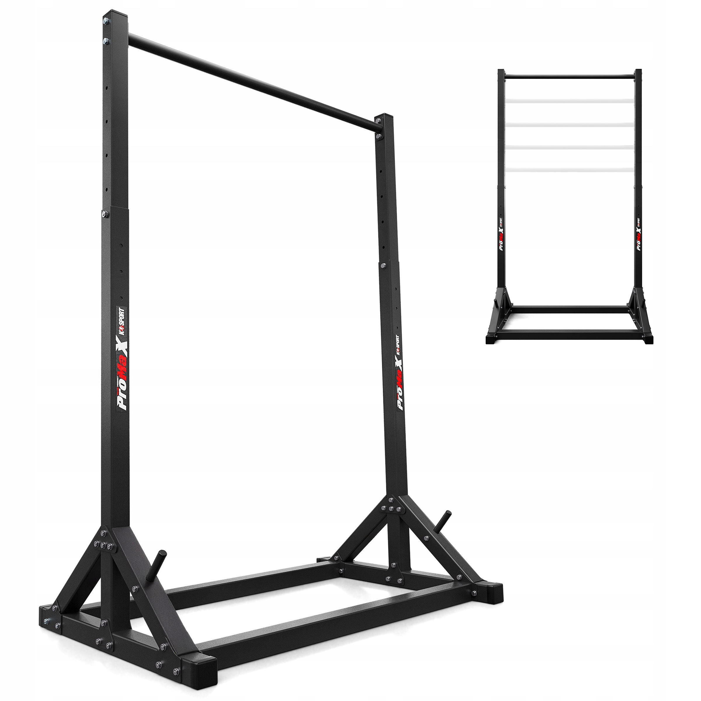 Drążek stacjonarny regulowany do podciągania Poręcze ćwiczeń brzucha dipów