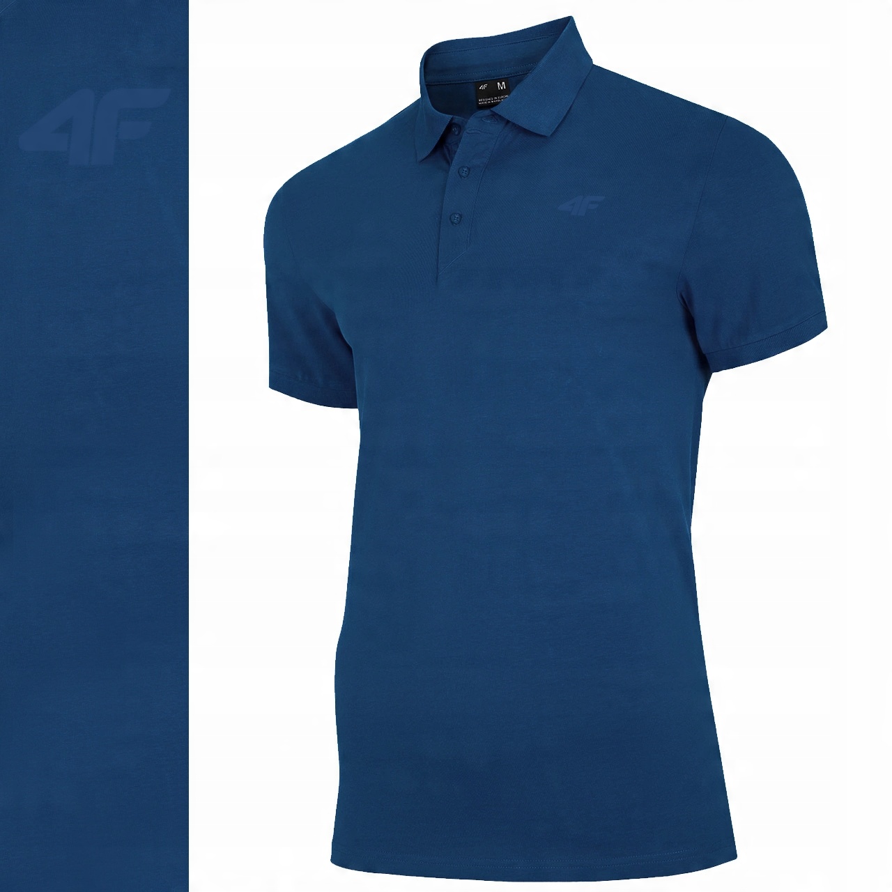 

Koszulka Polo Męska 4F Polówka TSM038 T-shirt XXL