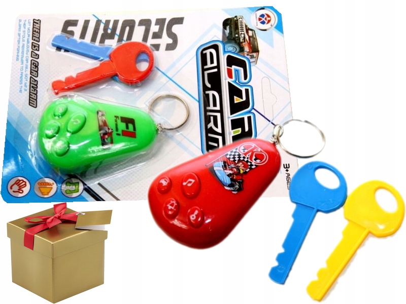 

Kluczyki i Pilot Do Auta Zabawka Dźwiękowa Auto