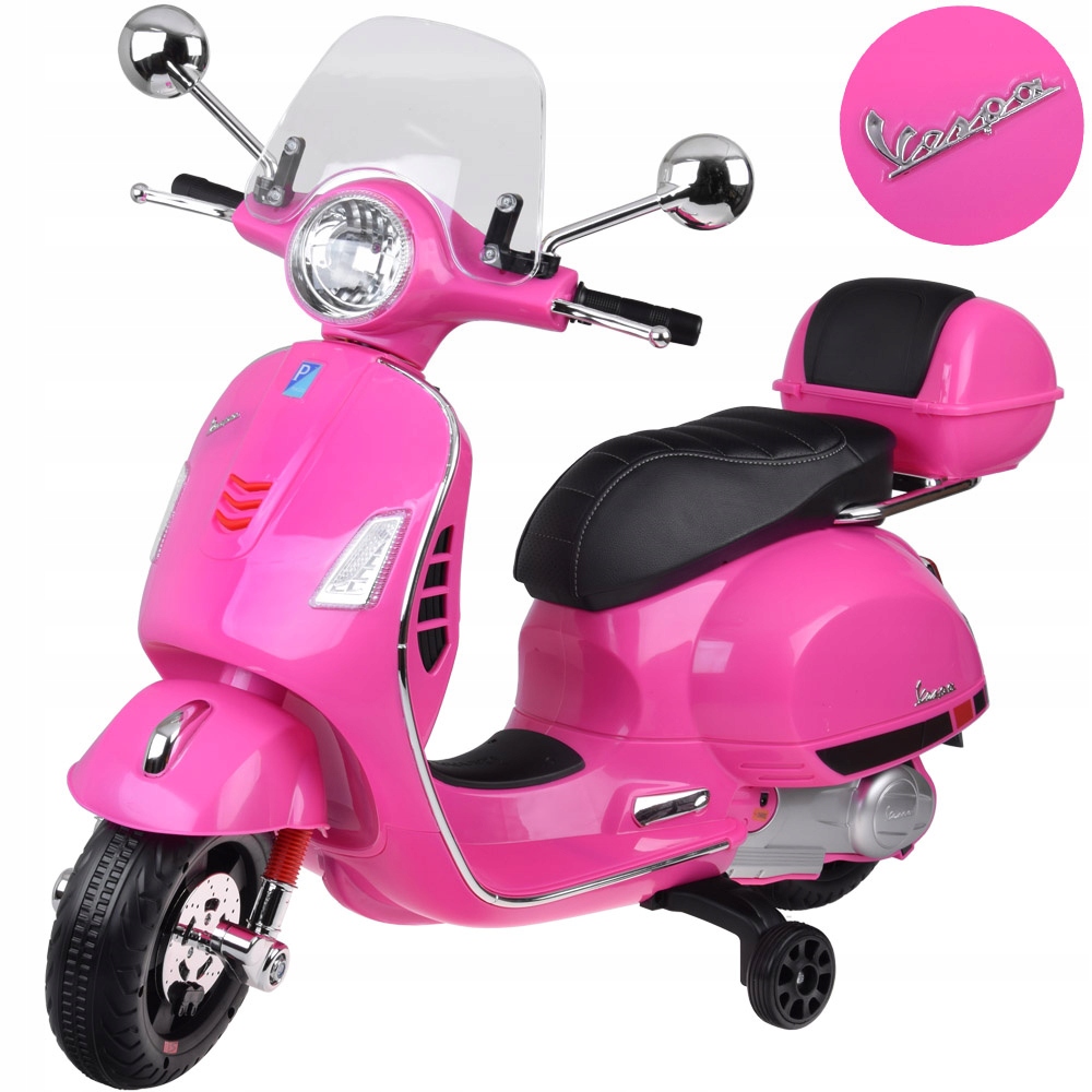 Skuter elektryczny na akumulator Vespa Gts dla dziecka PA0333 Ro