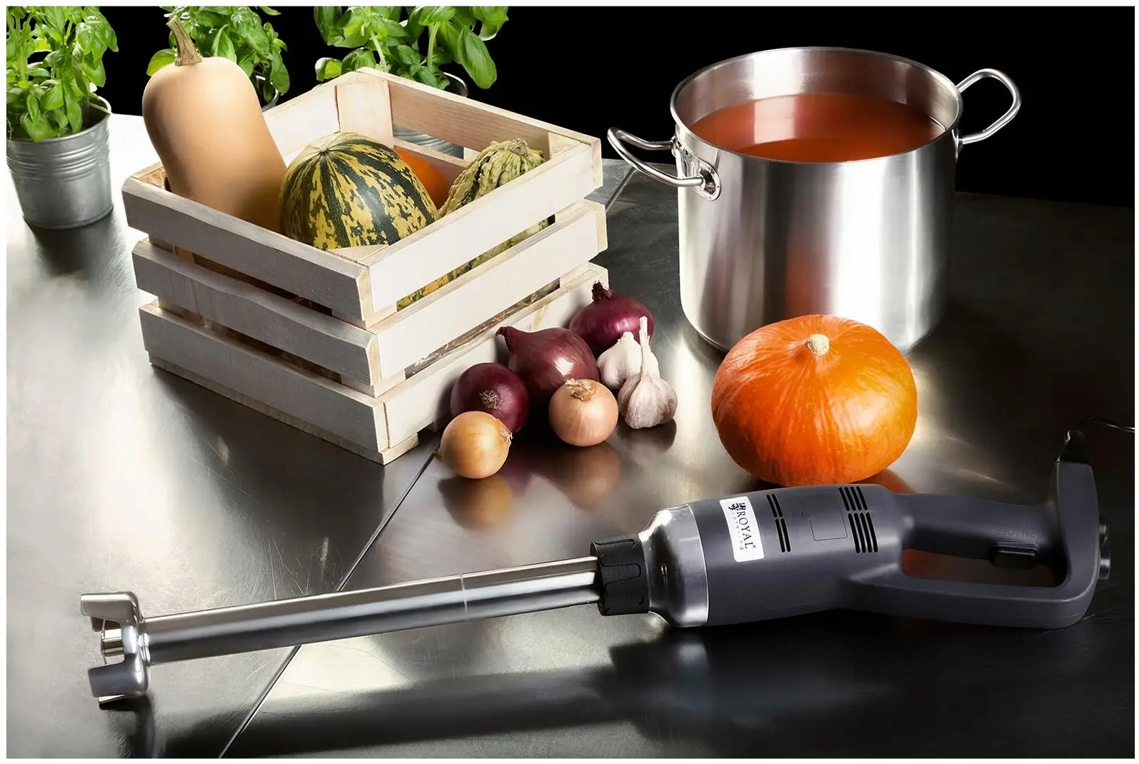 Blender ręczny mikser 350W 40cm Royal Catering RCSM-350-400P 10010394