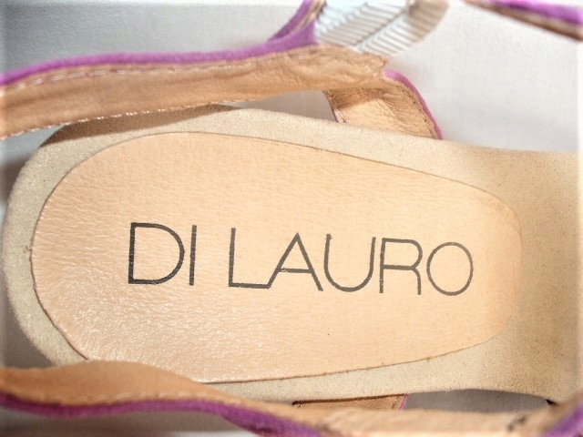 Obuwie Sandały Sandały na platformie di Lauro Sanda\u0142y na grubym obcasie nude-kremowy Melan\u017cowy W stylu casual 