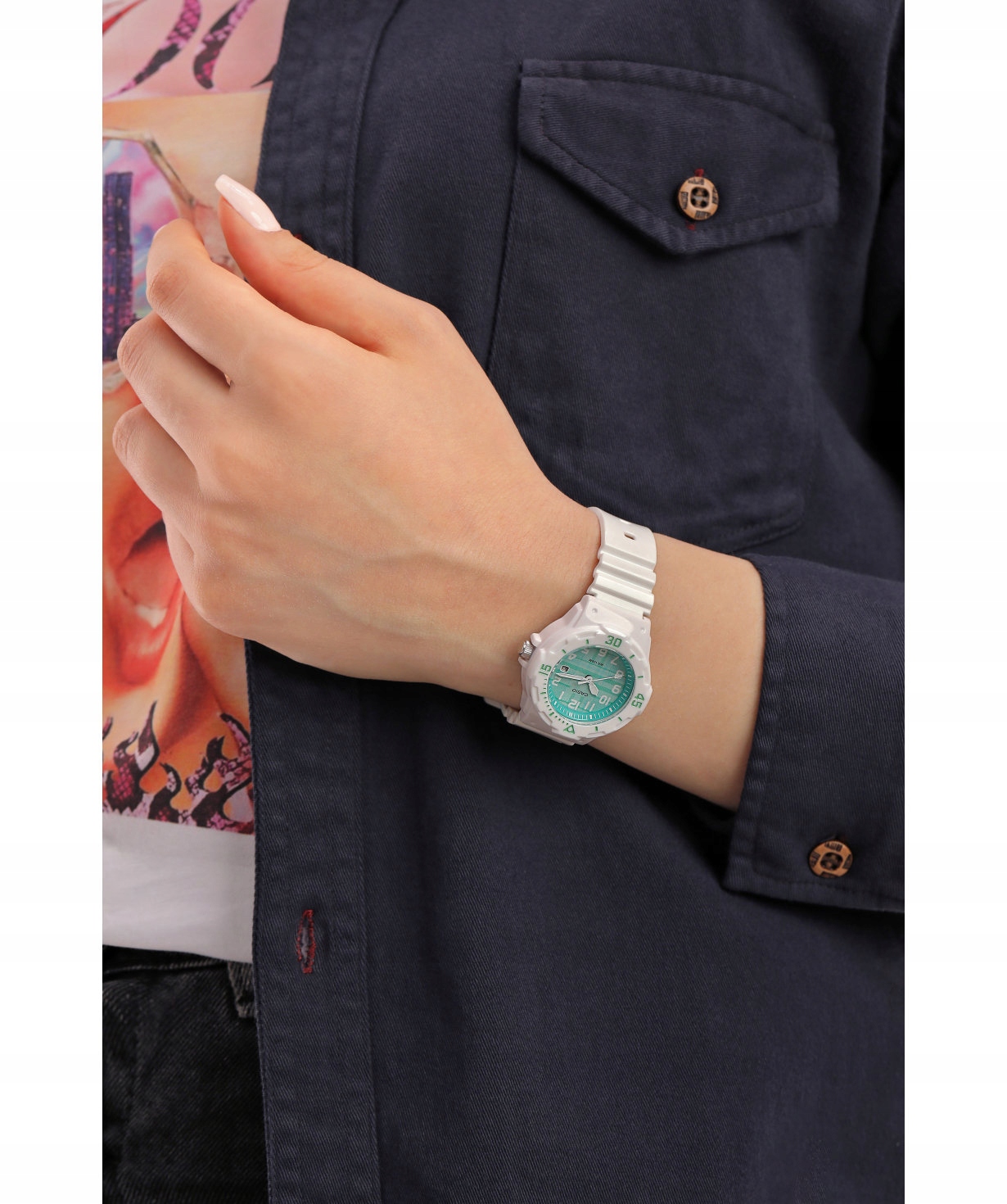 ZEGAREK DAMSKI CASIO LRW-200H 3CVDF (zd557n) Rodzaj analogowe