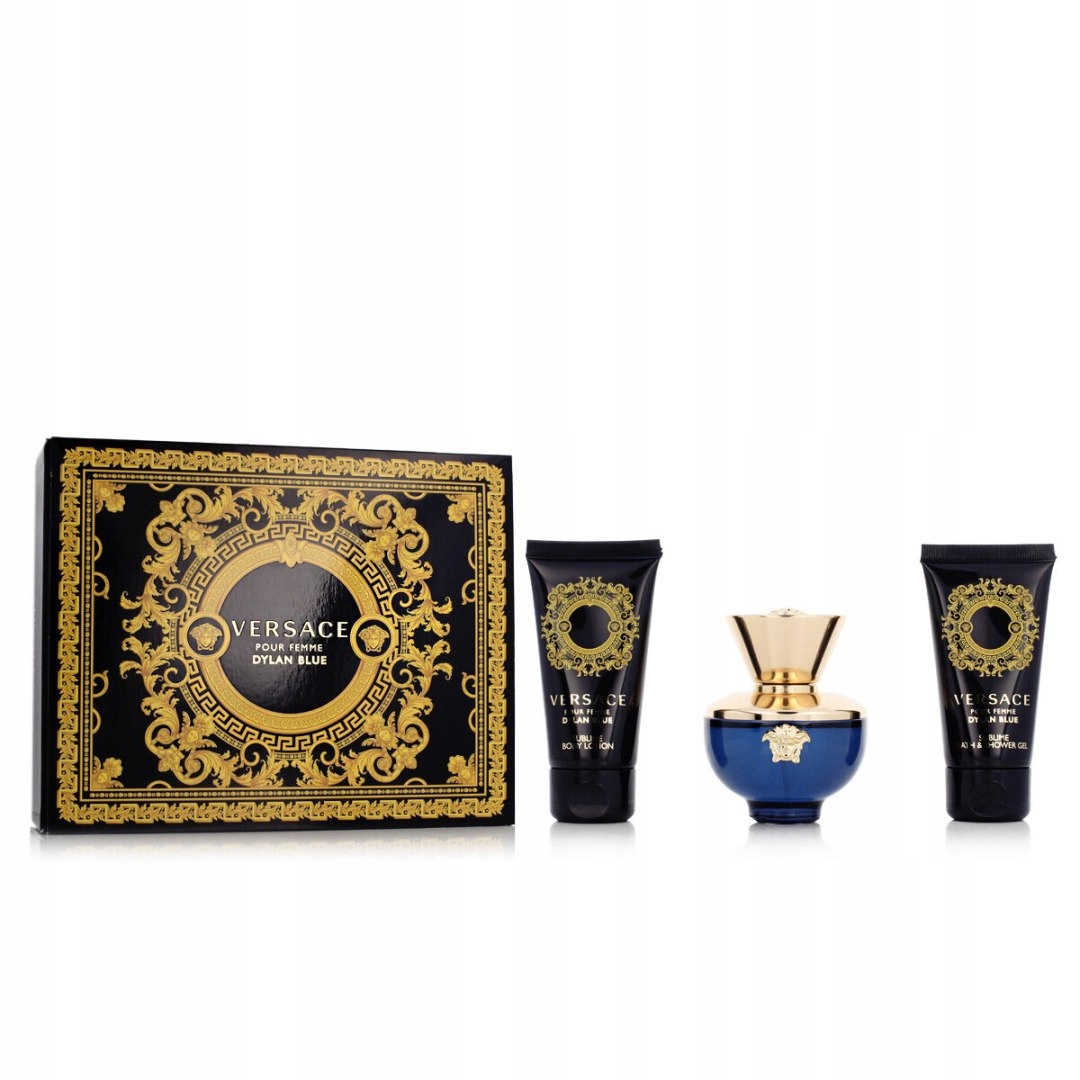 Sada parfémů pro ženy Versace Edp Dylan Blue 3 díly