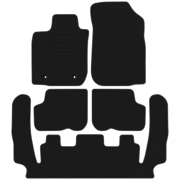 

Dacia Logan MCV 06-13 Dywaniki welur Std stopery