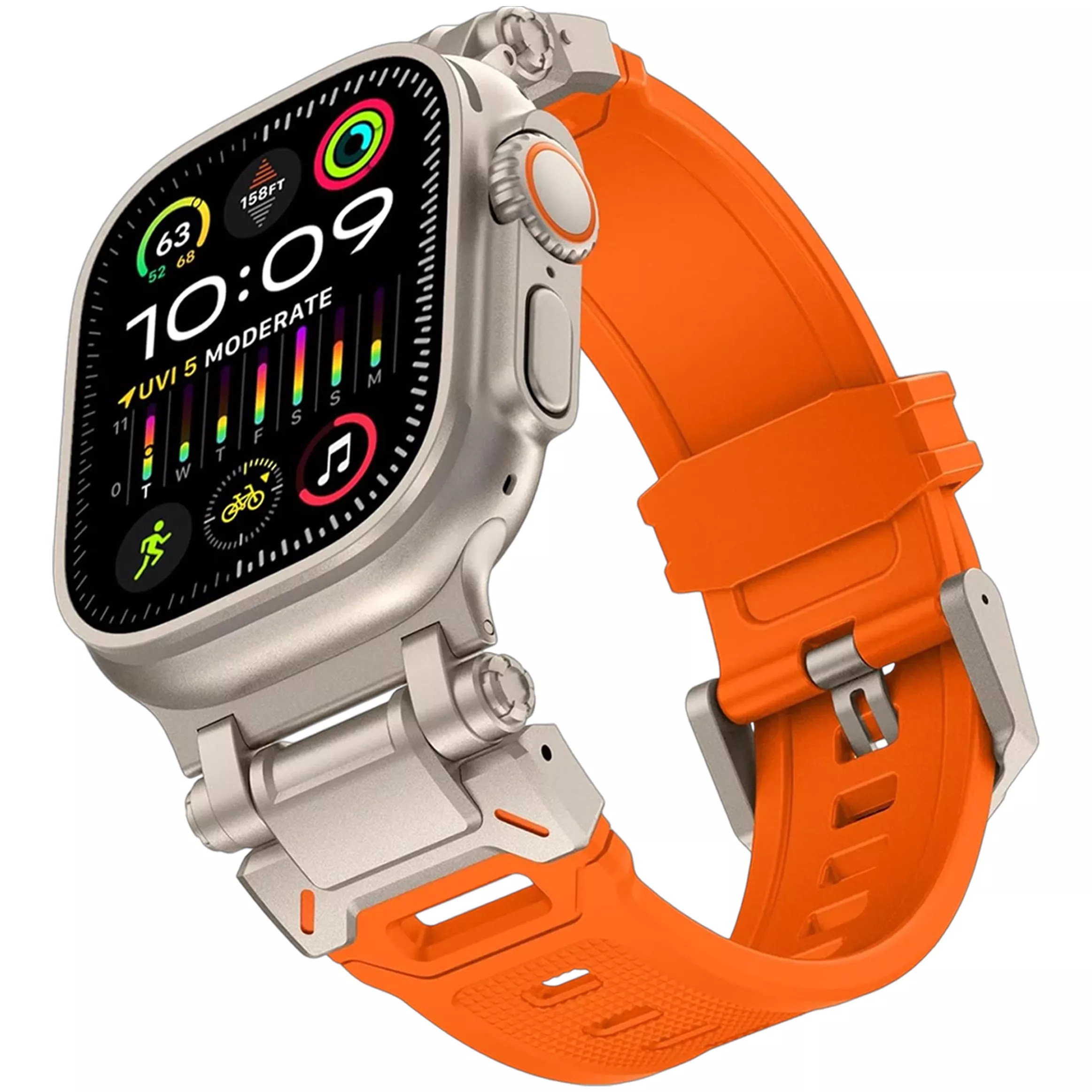 Pásek Alogy Náramek pro Apple Watch 10/9/8/7/SE/6/5/4/Ultra 49/46/45/44 mm