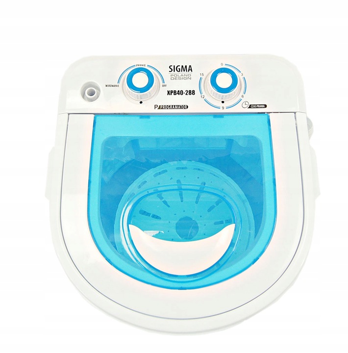 MINI PRALKA Z WIRÓWKĄ 4 KG PRANIA +1,5 KG WIR Marka inna