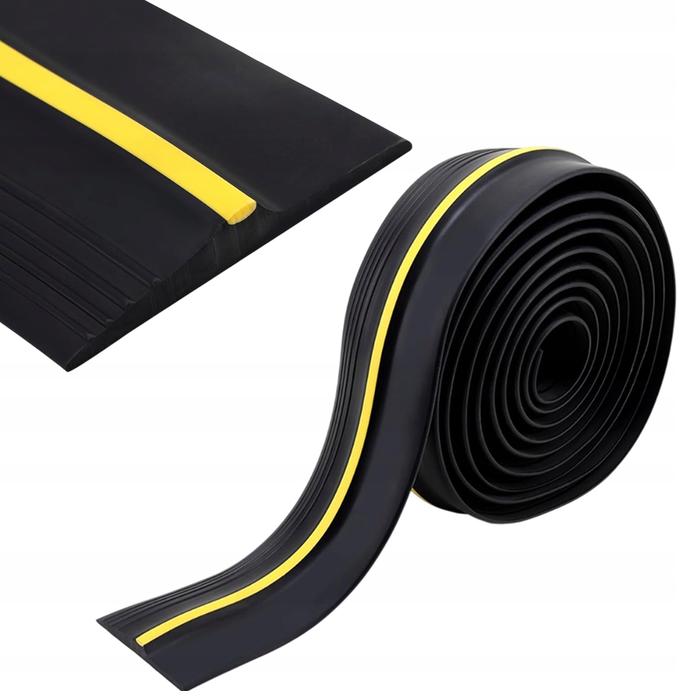 Garážové Těsnění Práh 6 M Nastavitelná Délka Voděodolná Gumová