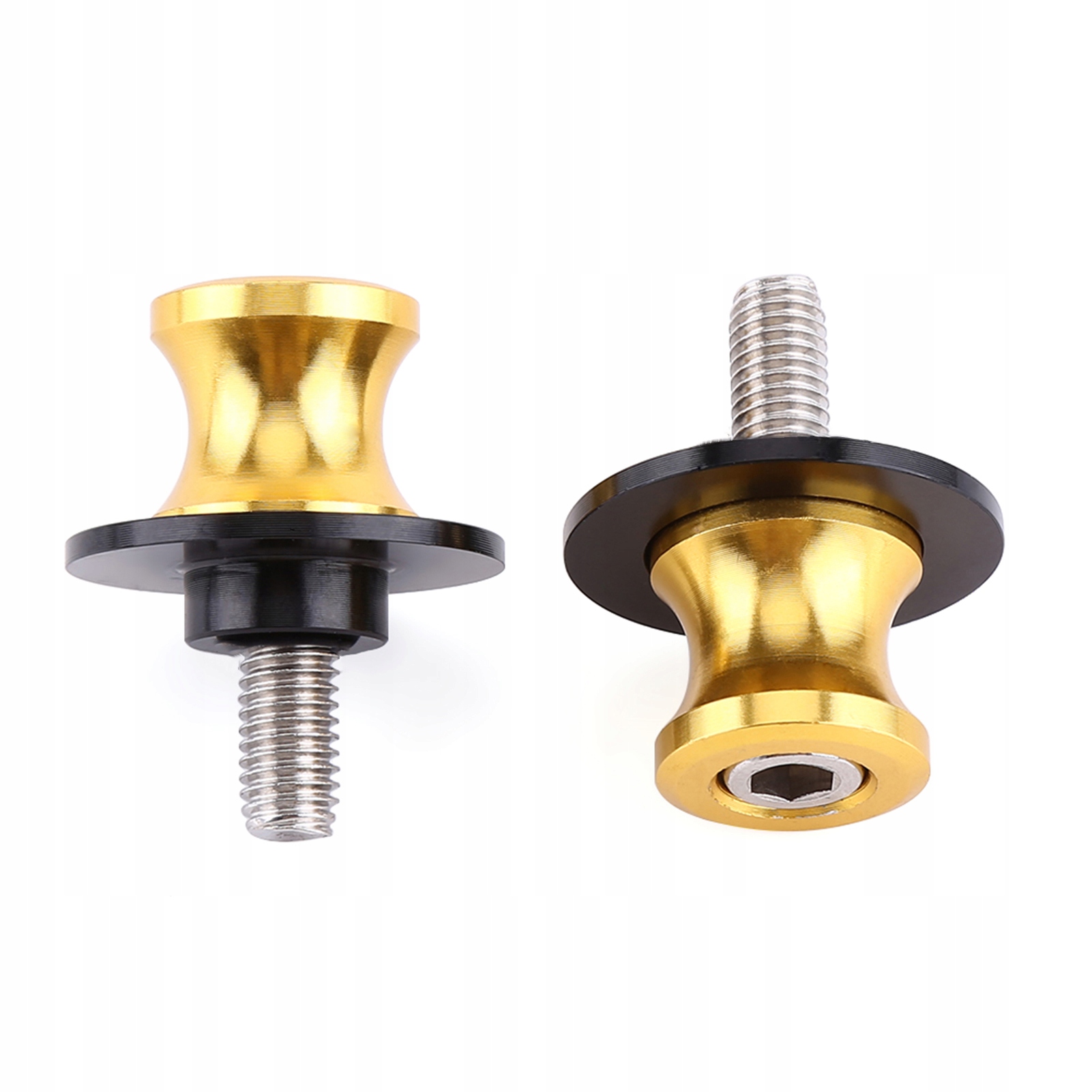 Stojak Cnc do tylnego wahacza motocyklowego 8 mm kolor złoty