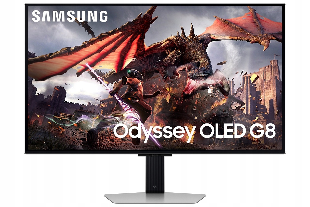 Samsung Odyssey Oled G8/G80SD/32"/OLED/4K UHD/240Hz/0,03ms/Silver/2R