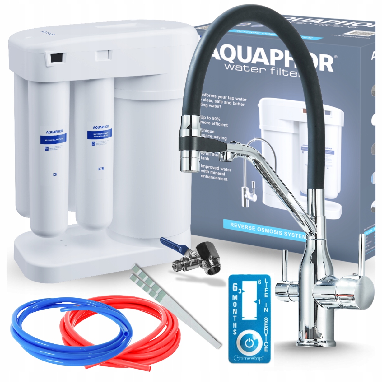 Filtr Na Vodu Pod Dřez Aquaphor Morion Reverzní Osmóza, Třícestná Baterie