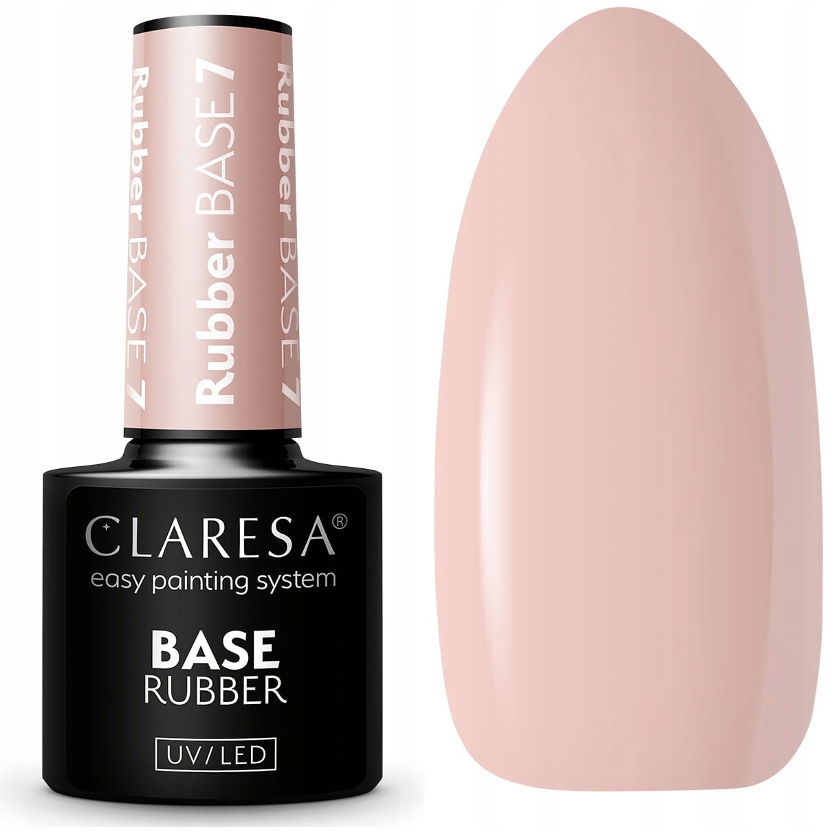 Claresa Baza Rubber 7 hybrydowa do paznokci UV/LED