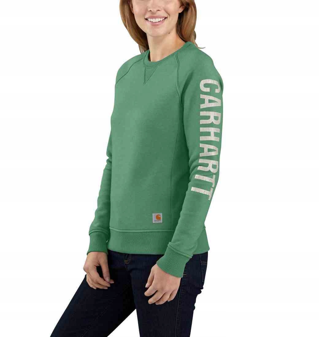 Mikina Carhartt Clarksburg Graphic Crewneck Boreal