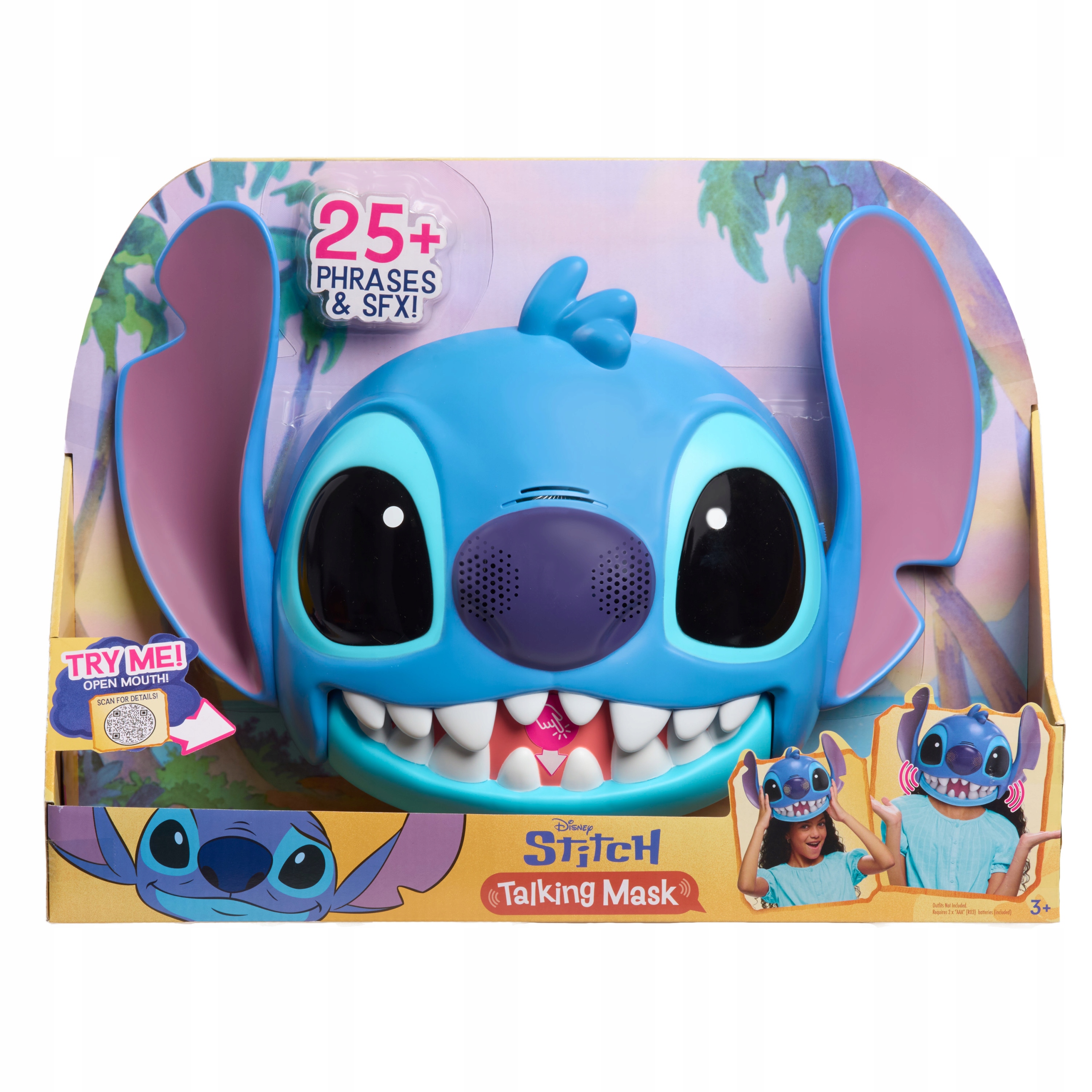Disney Stitch Talking Mask Mówiąca maska 25 dźwięków
