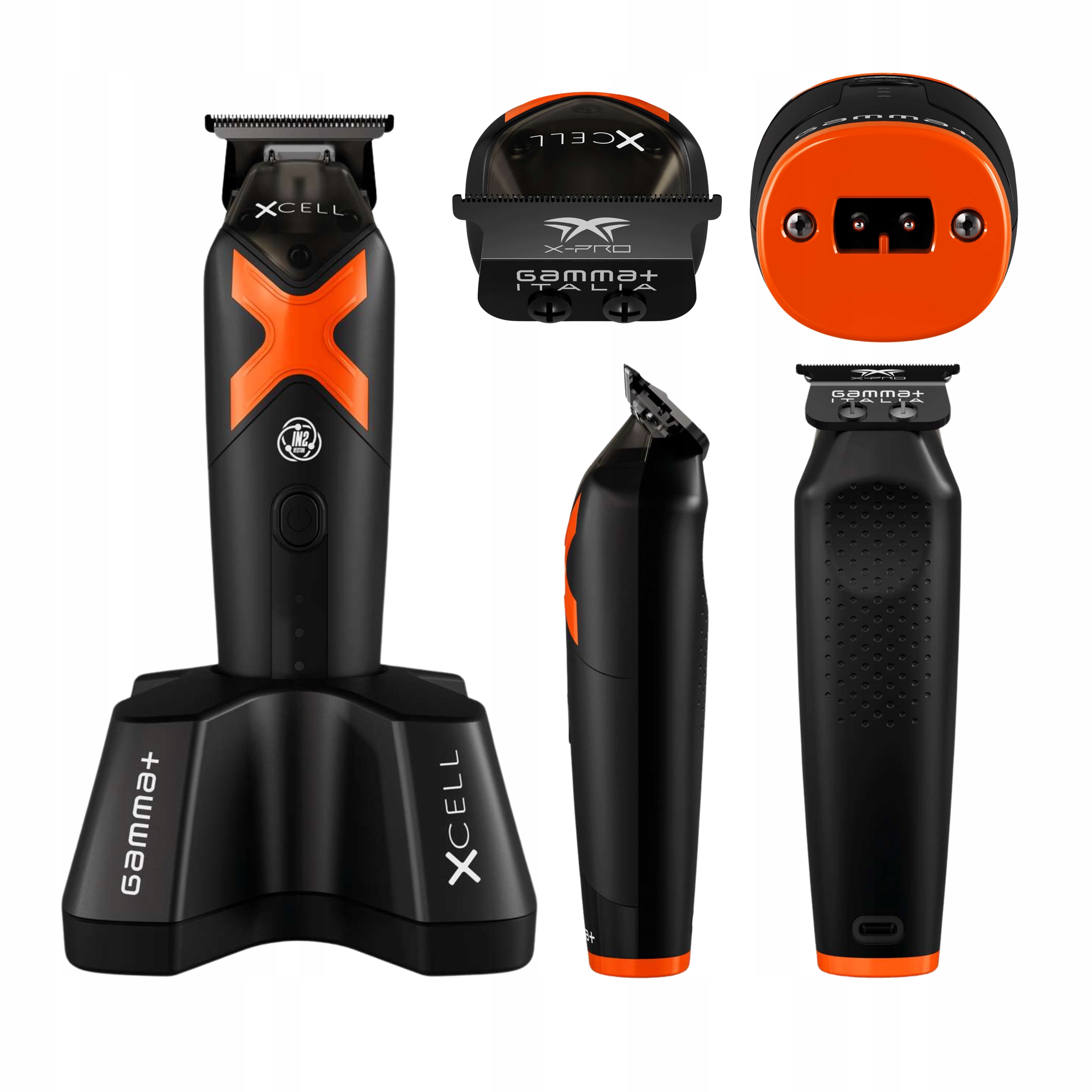 Gamma Piu Xcell Zastřihovač vlasů Premium Vektorový motor Profesionální