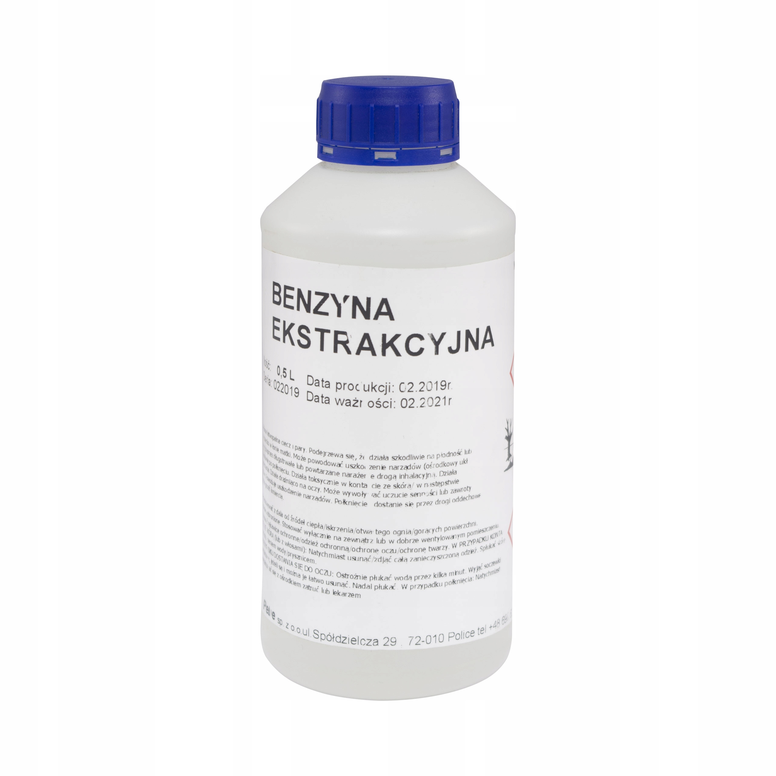 Benzyna ekstrakcyjna do odtłuszczania powierzchni