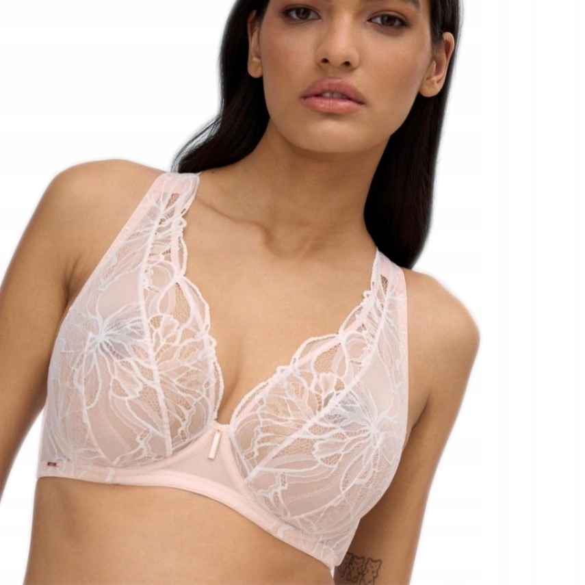 Biustonosz Alles Fizzy Delight bralette Braletka plus miękki koronkowy 75H