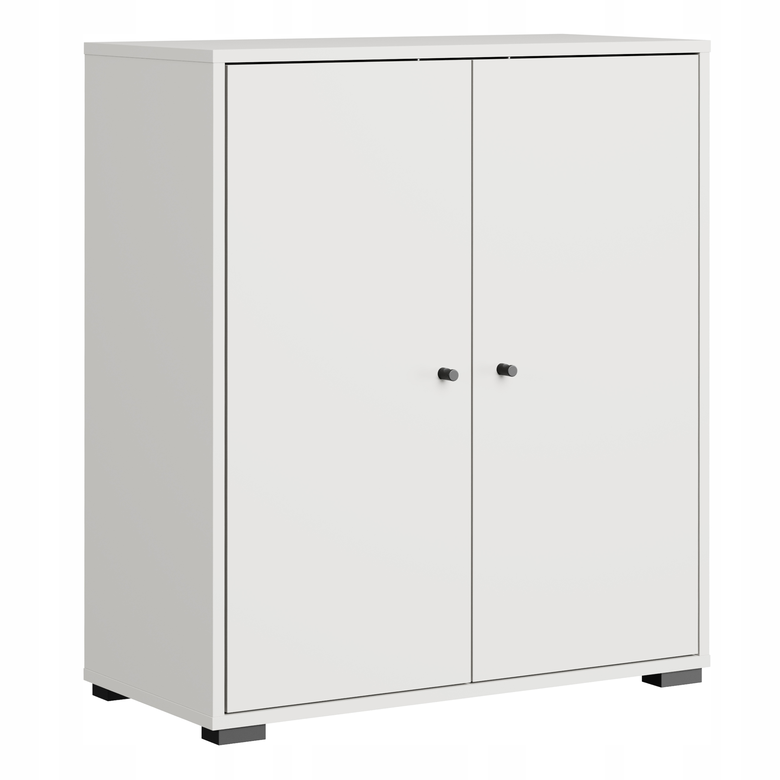 Skříň do předsíně 70 cm Bílá Komoda Botník Police Dino