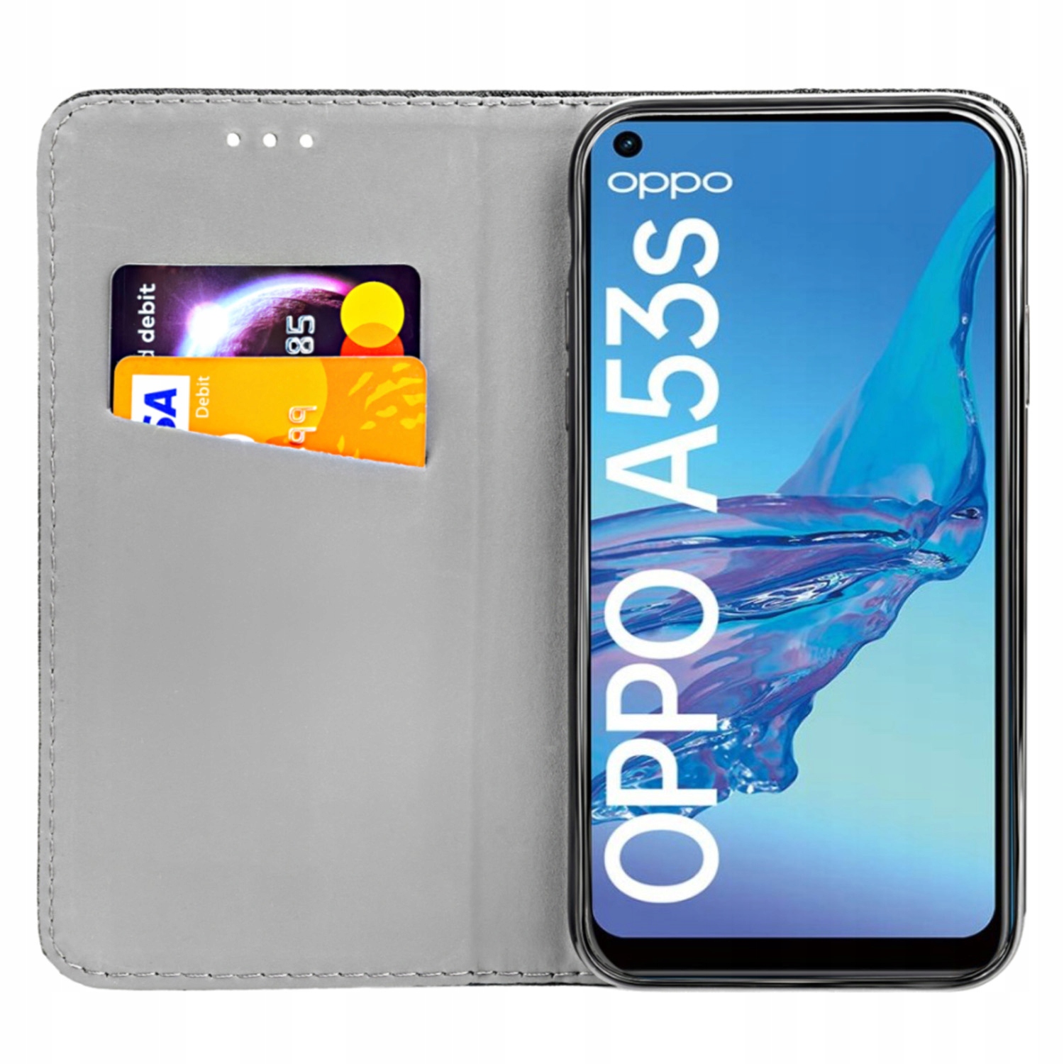 

Etui z Klapką do Oppo A53S A53 2020 magnetyczne