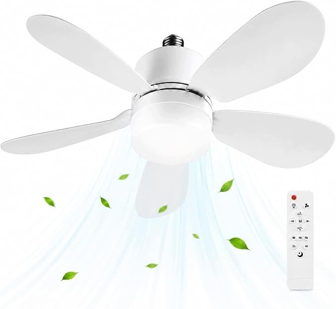 Stropní Ventilátor Led Osvětlení 46 CM Stropní Svítidlo Ocetea E26/E27
