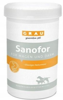 Grau Sanofor 1kg Zestaw Witamin Dla Psa Kota Suplementy Żołądek Trawienie