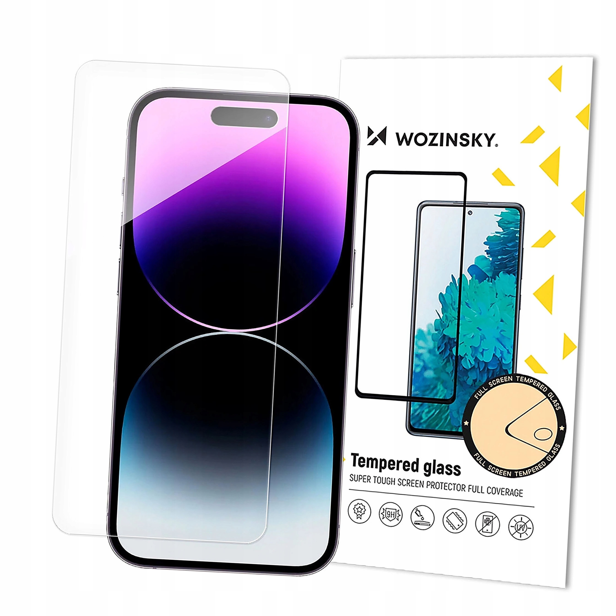 Szkło hybrydowe 9H Flexible Nano Glass do iPhone 16 elastyczne