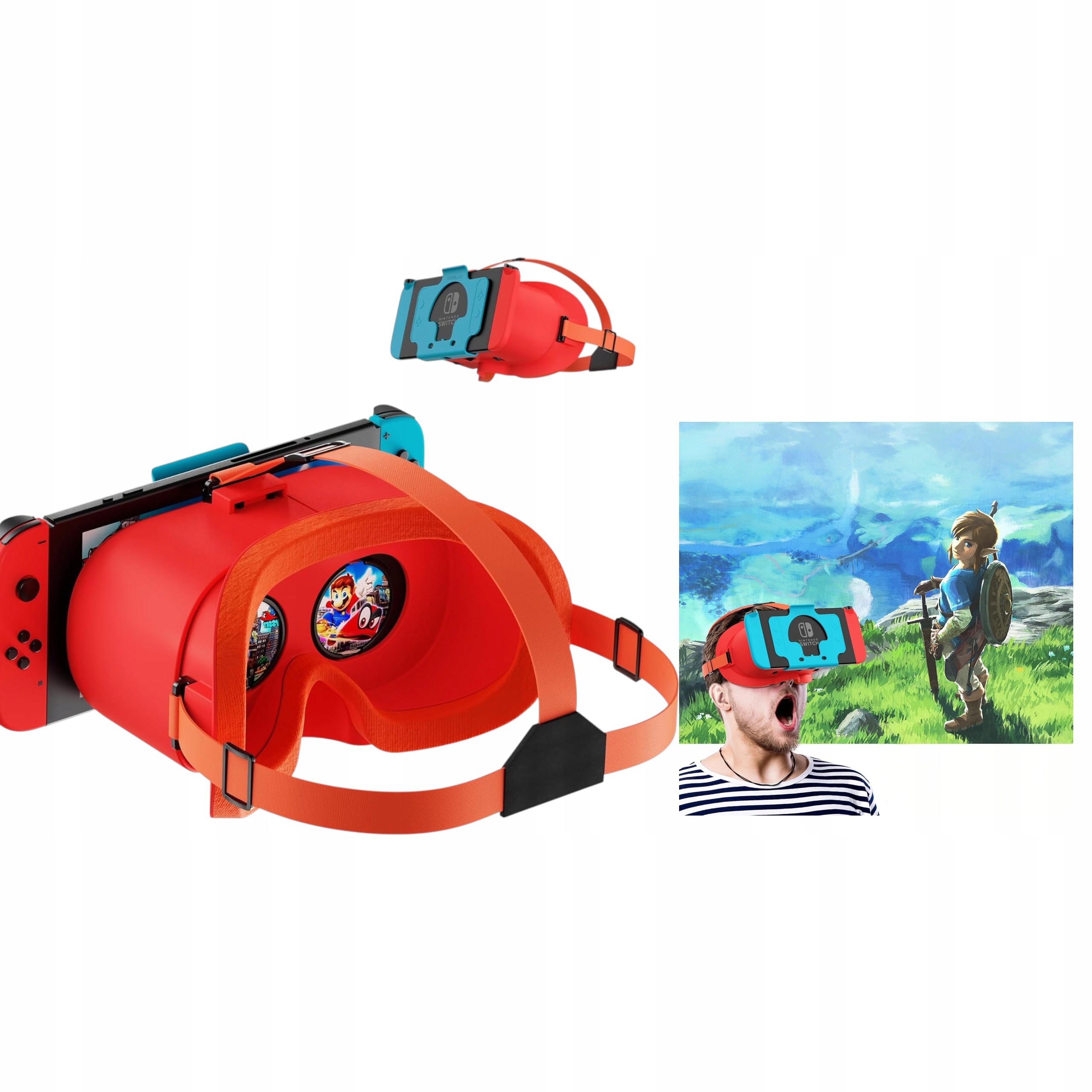 Zestaw Słuchawkowy Vr Do Konsoli Nintendo Switch I Switch Oled Okulary Vr