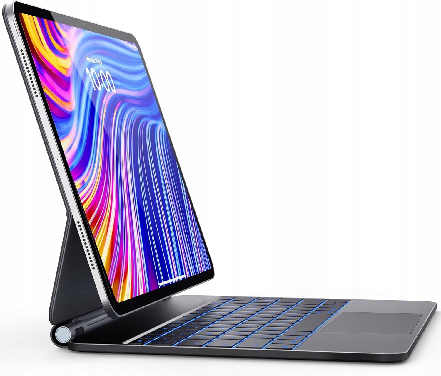 Klávesnica Earto iPad Air 12.9 It (M2, 2024) 800 mAh podsvietená čierna