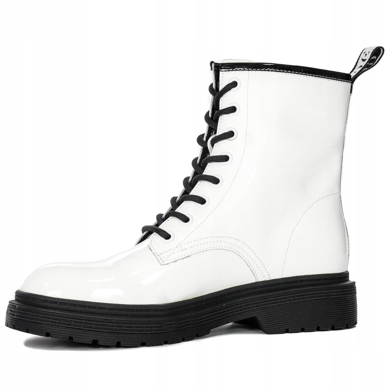 Trzewiki botki glany buty GOE II2N4048 białe r.39 Marka Goe