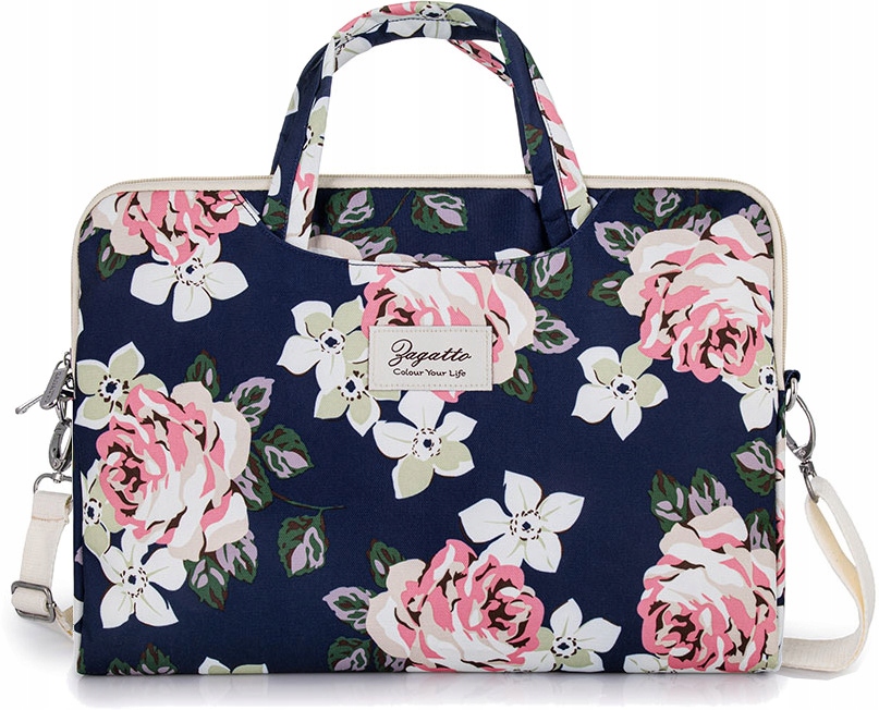 

Damska torba na laptopa 15,6 kwiaty na ramię lekka